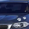 Creatief 3D Animal Paw Foot Patroon Sticker Car Raam Bumper Diy Accessories Lovely Home Decoration Decal 220727