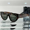 Modedesigner-Sonnenbrille SLM94, dreieckige Sonnenbrille für Mädchen, M94, UV400-beschichtete Schutzgläser, Damen-Luxusbrille mit Originaletui