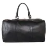 55cm kvinnor män väskor mode resväska duffle bag empreinte präglade PU läder bagage handväskor stor kontrast färg kapacitet sport rand Tote Fitness resväskor