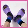 Ortopediska sandaler för kvinnor båge stöd glida i kvinnor män plattform moln toffel tjock sula mjuk eva hus tofflor utomhus g220526