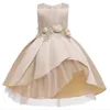 Amazing Dress For Baby Girls Elegant Princess Bridesmaid Dresses For Birthday Wedding Party Evening 2-10T Children Clothing