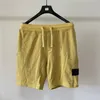 Men tingido de roupas de algodão shorts ao ar livre calças de calça praia Black Tamanho M-xxl