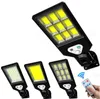 Poderoso poderoso luz rua lâmpada ao ar livre lâmpada de luz solar parede impermeável pir movimento sensor de movimento para jardim