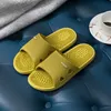 A053 Tofflor Kvinnor Sommarskor Inomhus Sandaler Slide Soft Icke-Slip Badrum Platform Hem Tofflor