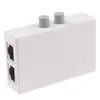 Câbles d'ordinateur connecteurs Mini 2 ports RJ45 RJ-45 commutateur réseau Ethernet boîte commutateur double voie manuel partage adaptateur HUBComputer