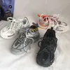 Männer und Frauen gemeinsame Mesh-Nylon-Track-Sport-Laufsportschuhe 3 Generationen von Recycling-Sohlen-Feld-Turnschuhen Designer-Casual-Slide-Größe 36-45 M85