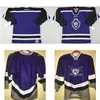 MThr New ECHL Reading Uomo Donna Bambini Cuciture Maglie della migliore qualità Personalizzate Qualsiasi nome NO. Taglio economico della porta da hockey blu