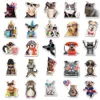 Waterproof sticker 50PCs Funny Animal Stickers for Laptop Phone Case Luggage Skateboard Car Motorcycle Animal Wearing Glasses Kids Vinyl Decals Toy Car stickers