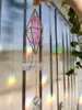 Porte-clés 8-9cm Magic Window Suncatcher Crystal Prism/Prism Hanging Suncatcher/Lune et étoile Witchy Suncatchers/windchimes/tapisserie Enek22