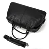 Duffel Bags luufan yumuşak gerçek deri seyahat çantası erkek siyah inek kadınlar duffle büyük taşıma el bagaj
