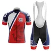 2024 U.S. Coast Guard Wielerteam Jersey Fietsbroek Bib Set Ropa Ciclismo Heren MTB Shirt Zomer Pro Fietsen Maillot Bottom kleding