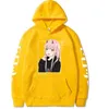 Felpe con cappuccio da donna Felpe Kawaii Anime Darling In The Franxx Zero Two Graphic Uomo/Donna Pullover Felpa Harajuku Oversize Streetwea