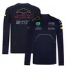 F1-coureur T-shirt nieuw racepak met lange mouwen formule één met hetzelfde teamuniform kan worden aangepast328H