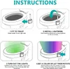 Toilet Supplies Motion Sensor Toilet Seat Night Light 8 Colors Waterproof Backlight For Toilets Bowl LED