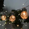 Strings 10/20 LED Bulb Light String Battery USB Power Solar Outdoor Lamp Living Room Garden Waterproof Christmas Valentine's DecorationL