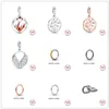 NYA 925 Sterling Silver Charms Löst pärlor med pärlkedjan Ladies Armband Fashion Accessories Populära hängen Original Fit Pandora Halsband smycken gåvor