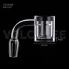 Smoking Accessories 30mm XL Quartz Banger Insert Phat Bottom Thermal Skillet domeless Nail with Flat Top 4mm Thick club bucket Bowl