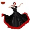 Abbigliamento da palcoscenico Gonne da flamenco Abito spagnolo per le donne Costumi da ballo Gypsy Swing Skirt Chorus Performance Spagna Corrida Bigdance