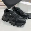 Casual skor kvinnor reser läder snörning sneaker 100% cowhide mode lady platt designer löpande tränare brev kvinna sko plattform män gym sneakers storlek 35-41-44-45