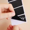 Gift Wrap 120pcs/roll Black Paper Stickers Self Adhesive Classification Sticker Label Erasable Writing Labels Home Kitchen Food StorageGift