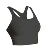 Alinhar LU-07 LU novo comércio exterior feminino fitness yoga esportes colete elástico de secagem rápida auto-cultivo reunir corrida bra2497