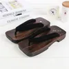 Mazefeng Unisex Shoes Print Wood Geta Sandals Мужчины китайские засоры классные деревянные тапочки мужские шлепанцы японские засоры Y200107