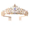 Дизайнерский головной убор, головные уборы с кристаллами и бриллиантами, свадебная шапка для волос невесты, танцевальная корона, автошоу, повязка на голову bn135156612