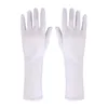 Fünf-Finger-Handschuhe, 1 Paar, modisch, Spandex, dünn, Stretch, Leistung, Golves, Fahren, Sonnenschutz, reine Farbe, hohe Qualität