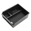 Car Organizer Center Console Collection of Documents Coin Drawer Armest Storage Box Tray Fit For Tucson NX4 2022