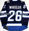 Blake Wheeler Hockey Jersey Mark Scheifele Nate Schmidt Kyle Connor Josh Morrissey Andrew Copp Pierre-Luc Dubois Pionk Nikolaj Ehlers