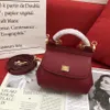 Taschen Designer-Luxushandtaschen Geldbörsen Mini-Handtasche weißes Leder Dbag Satchel Lady Bag