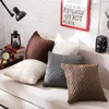 Cushion/Decorative Pillow Handmade Knit Pillowcase Wool Knitting Cushion Cover Decorate Knitted Case Nordic Crochet CaseCushion/Decorative