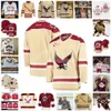 NCAA Cousue Custom Boston College Eagle Hockey Jersey Jimmy Hayes Kevin Hayes Chris Krieder Brian Dumoluin Michael Matheson Ian McCoshen Zachary Sanford Jerseys