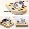 Giocattoli combinati per gatti Scratch Board Funny Cats Toy Balls Toys for Cat Scratching Post Pad Pet Intelligence Sviluppa Play27032811405