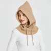 Sparsil unisex gebreide sjaalkap hoed winter vrouwen kasjmier muts bonnet dame wollen nek aan het nek