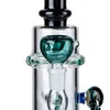 New Hookahs Thick Glass Bong Heady Showerhead Perc Straight Tubes Glass Dab Rig Water Bongs Pipes 14mm Female Joint Smoking Oil Rigs