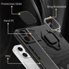 Slide Armor stötsäkra telefonfodral för iPhone 12 11 Pro Max XR XS Max X 7 8Plus 13 Magnet Ring Holder Back Cover7542080