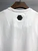 Masculino famoso de alta qualidade letra de camiseta de letra redonda de manga curta Moda branca de moda branca Mulheres tees de qualidade T2
