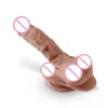 Nxy Dildos Dongs Super Soft Silicone Rubber Women with Big Real Balls Sextoy Penis Toy for Lesbian Artificial 220511