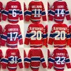 14 Nick Suzuki Jersey Juraj Slafkovsky Cole Caufield Kirby Dach Brendan Gallagher Josh Anderson Carey Price Camisas de Hóquei Juvenil Red Stitched