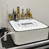 Mésothérapie sans aiguille Rajeunissement de la peau Élimination des rides Microdermabrasion Diamant Dermabrasion Peeling du visage Épurateur Ultrasons RF Meso Thérapie par pulvérisation d'oxygène