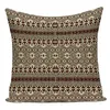 Taie d'oreiller Taie d'oreiller décorative Style Vintage Boho géométrique Polyester canapé maison salon décoration housse de coussin 220623