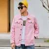 プラスサイズのピンクのジャケット