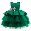 Girl's Dresses Toddler Baby Girls Sequin Bow Princess Costume For Kids Birthday Wedding Party Vestido Children Year Evening ClothesGirl's