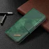 Läder Flip S21 S20 Wallet Fodral för Samsung Galaxy A01 A02S A10 A11 A12 A20 A21 A31 A32 A41 A42 A50 A51 A52 A71 A72 Telefonlock