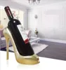 Yüksek Topuk Ayakkabı Şarap Şişesi Tutucu Şık Raf Aletleri Sepet Aksesuarları Ev Partisi Restoran Oturma Odası Masa Süslemeleri