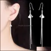 Boucles d'oreilles lustre pendantes, bijoux en argent Sterling S925 pour femmes, boucles d'oreilles de mariage, vente en gros, livraison directe, 2021 3Hero