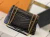 S/M/L 지갑 크기 최고 품질의 클래식 봉투 메신저 가방 여성 어깨 크로스 바디 백 디자이너 토트 고급 핸드백 레이디 지갑 클러치 지갑