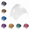 Colorful Protective Face Shield Real Anti-fog Upgrade PC Material Mask Lengthened Transparent Masks Goggles Kitchen Tools VTMTL0672