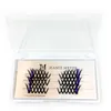 Color Fake eyelash Cluster Individual Eyelashes Soft Reuseable Natural 3D False Lashes Extension Makeup